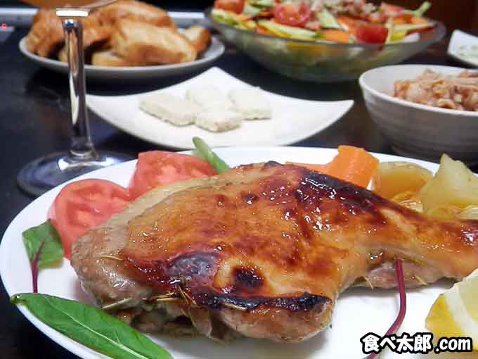 骨付き鶏もも肉コク旨ローストチキン