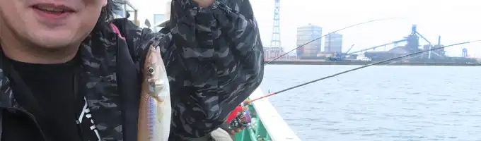 「東京湾でのシロギス釣り」by食べ太郎.com