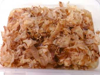 ゆずぽん作りに使う鰹節